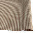 Robe de dame en tissu teint en fil sur mesure de nouveau style